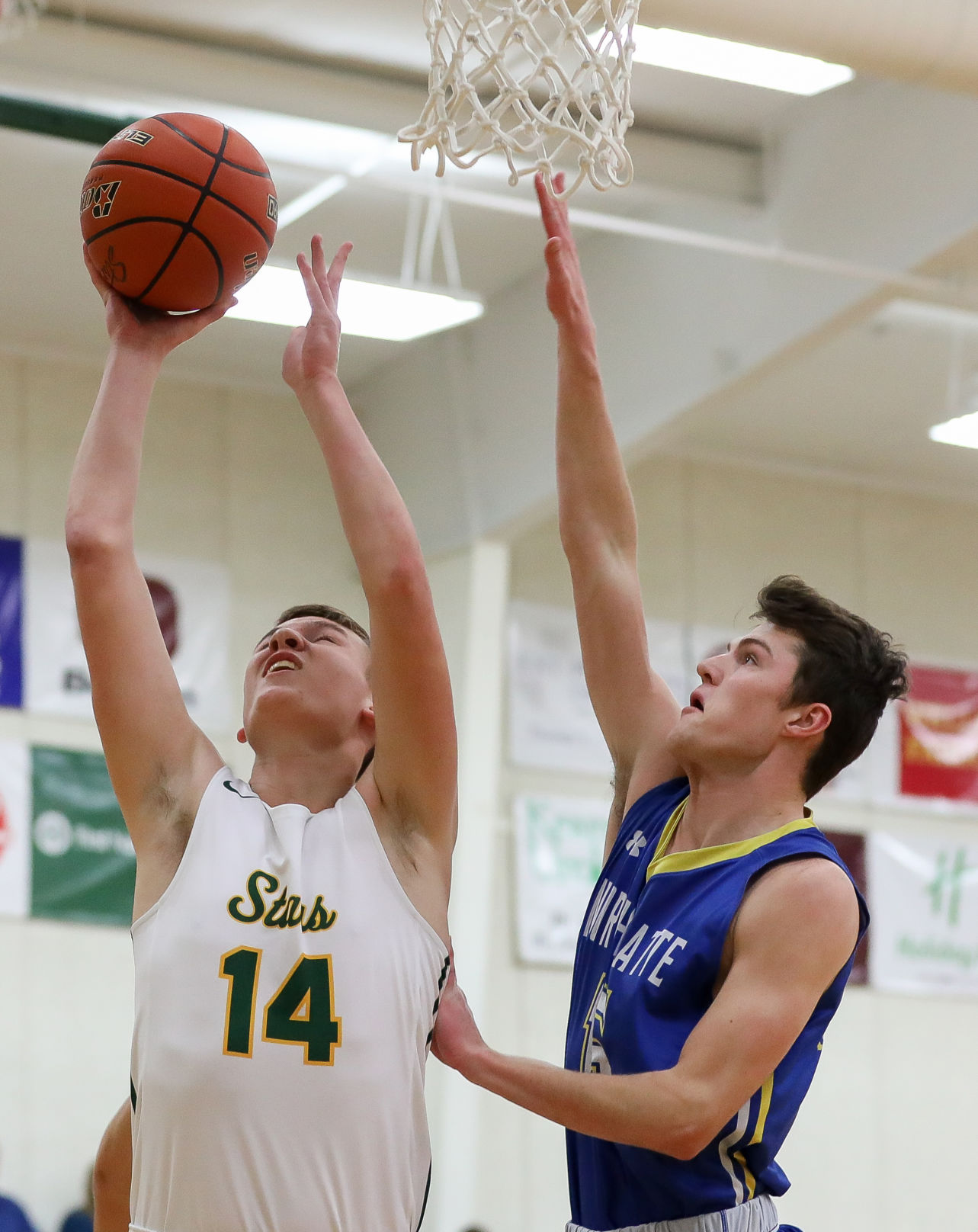 Kearney Catholic vs. North Platte boys basketball